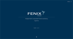 Desktop Screenshot of fenixpartners.com.ar